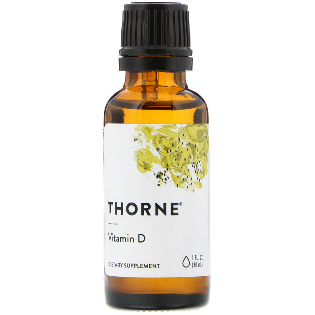 Thorne Research, ビタミン D、1 fl oz (30 ml)