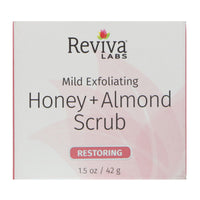 Reviva Labs, Exfoliante de miel y almendras, 42 g (1,5 oz)