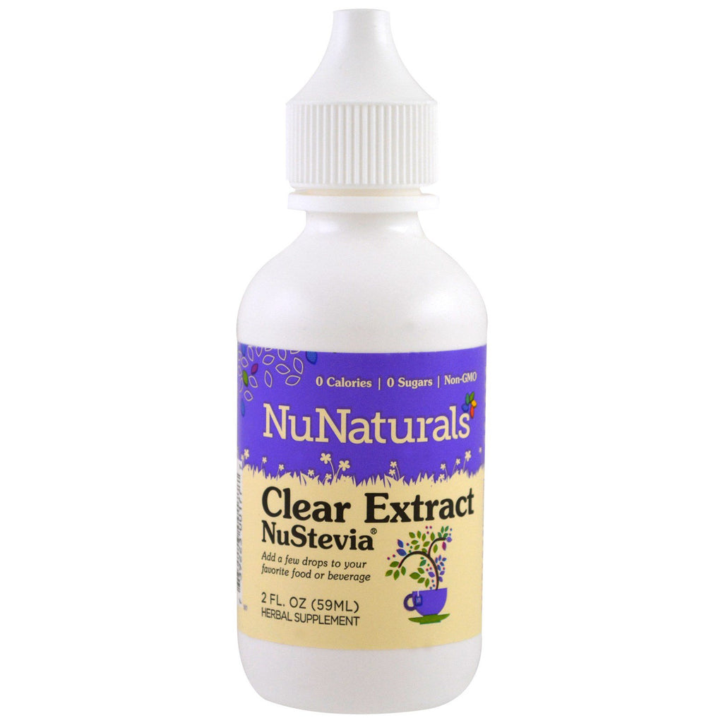 NuNaturals, क्लियर एक्स्ट्रैक्ट न्यूस्टेविया, 2 फ़्लूड आउंस (59 मिली)