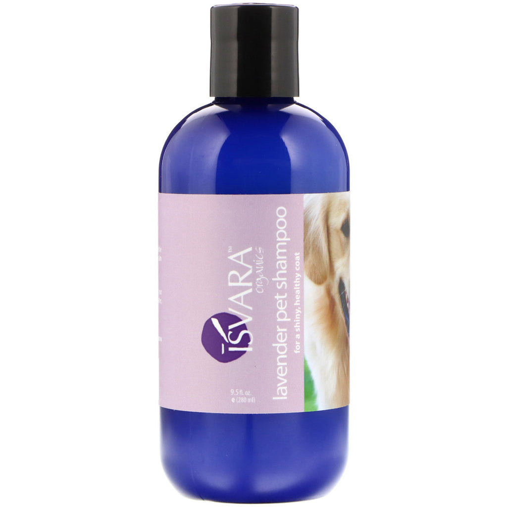 Isvara s, Shampoo para Animais de Estimação, Lavanda, 280 ml (9,5 fl oz)