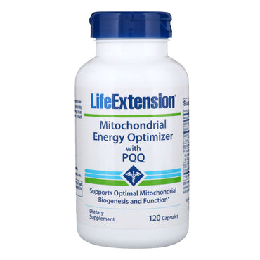Life Extension, Mitochondrial Energy Optimizer With PQQ, 120 Capsules