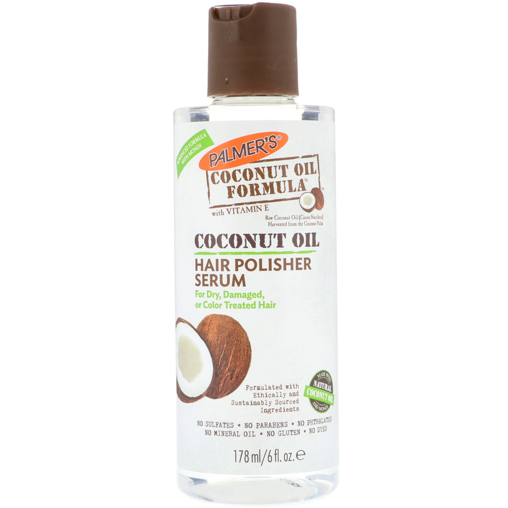 Palmer's, Coconut Oil Formula, Hair Polisher Serum, 6 fl oz (178 ml)