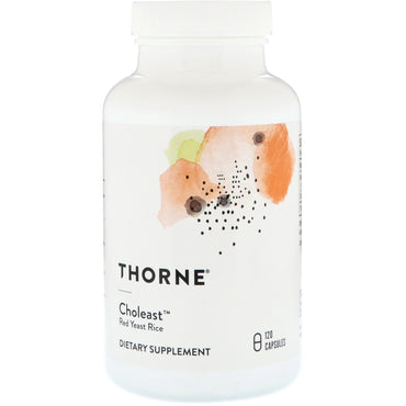 Thorne Research, Choleast, 120 gélules