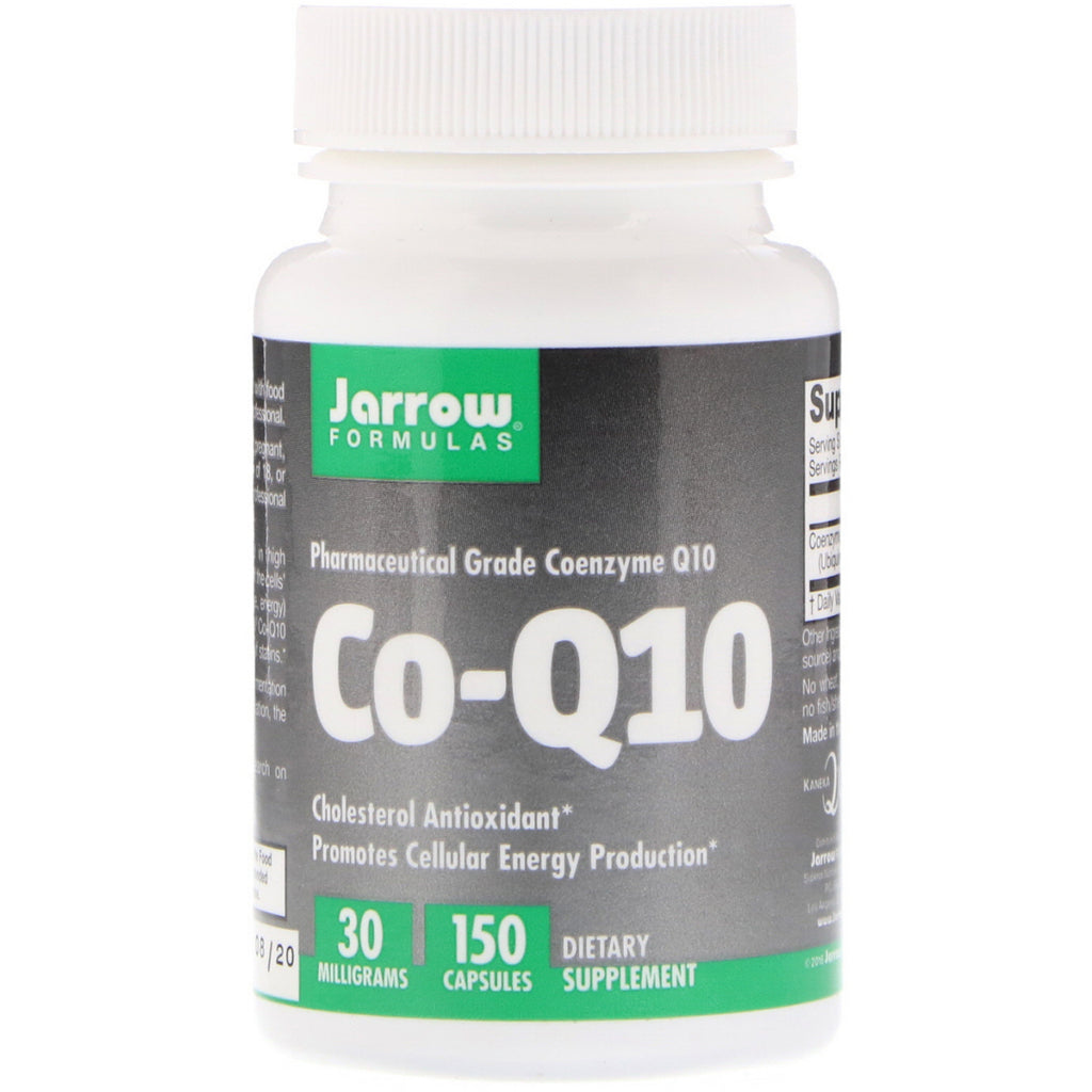 Jarrow Formulas, Co-Q10, 30 mg, 150 cápsulas