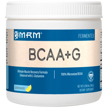 MRM, BCAA+G, Limonade, 0,396 lbs (180 g)