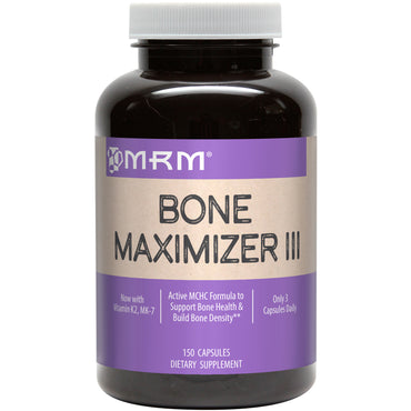 Mrm, maximizador óseo iii, 150 cápsulas
