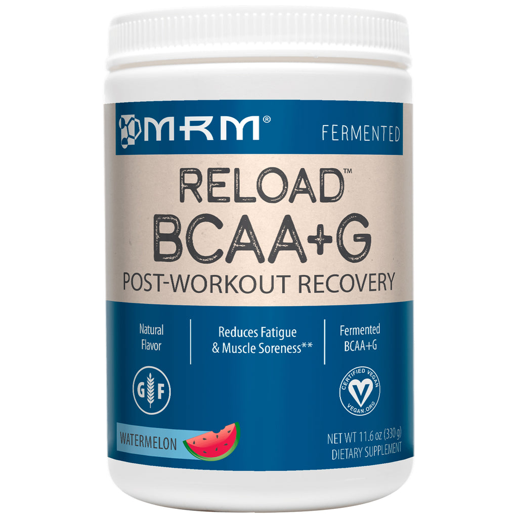 MRM, BCAA+ G Reload, Recupero post-allenamento, Anguria, 330 g (11,6 once)