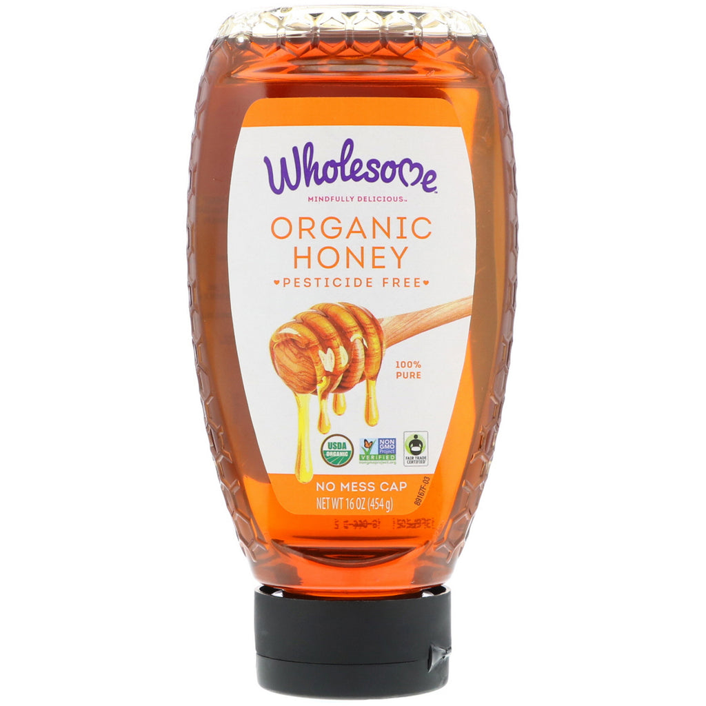 Wholesome Sweeteners, Inc., miel, 16 oz (454 g)