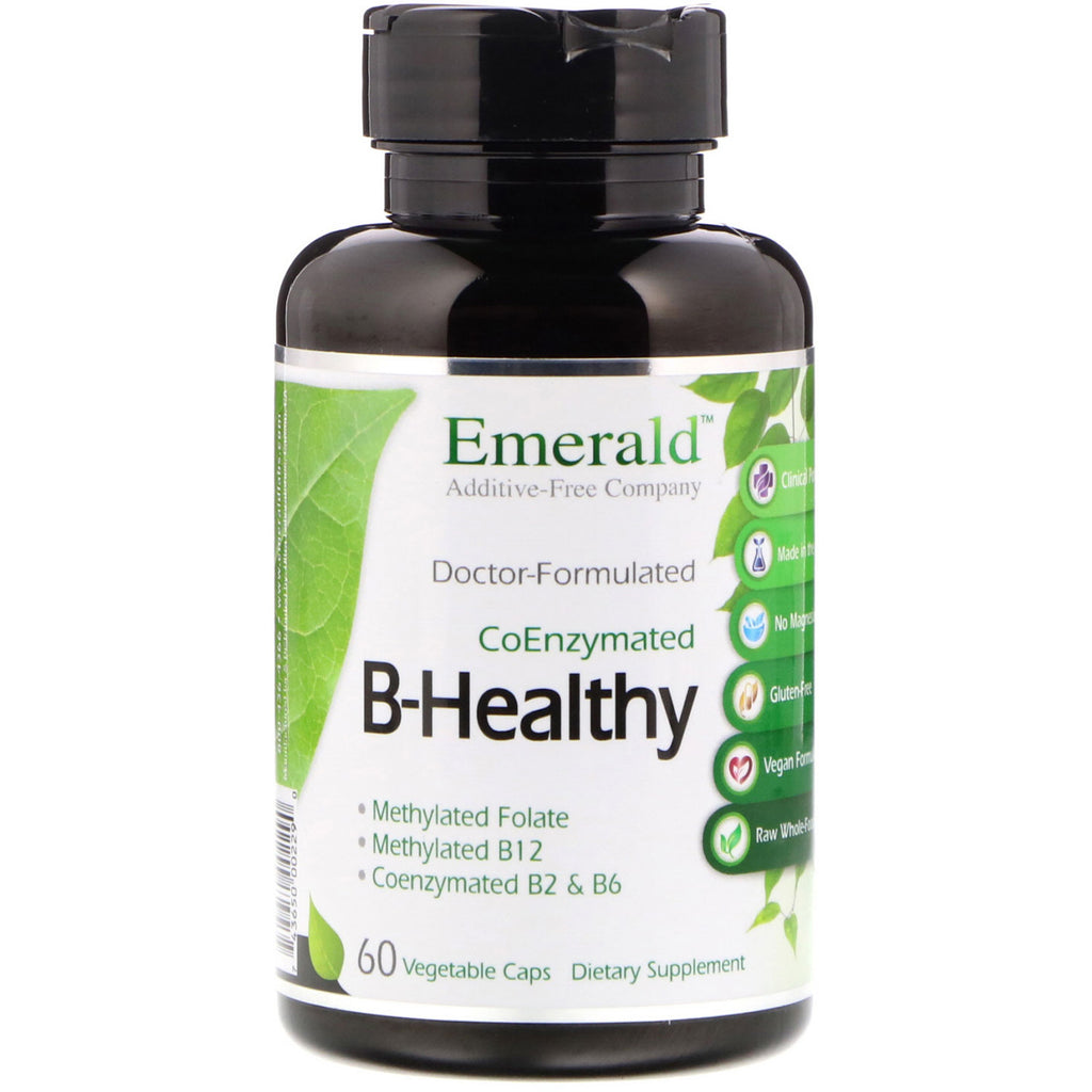 Emerald laboratoria, b-healthy, 60 groentedoppen