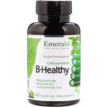 Emerald Laboratories, B-Healthy, 60 Gemüsekapseln