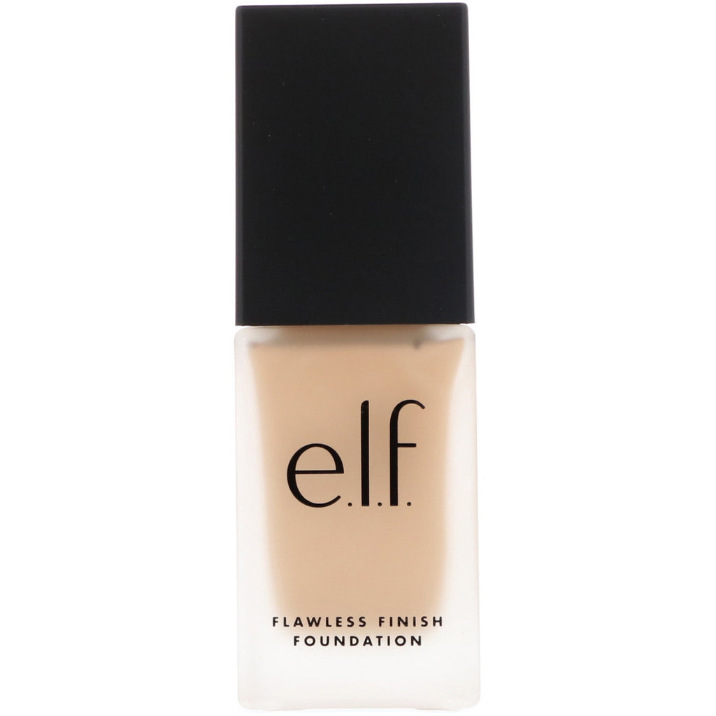 ELF Cosmetics, Base de maquillaje Flawless Finish, sin aceite, arena, 20 ml (0,68 oz. líq.)