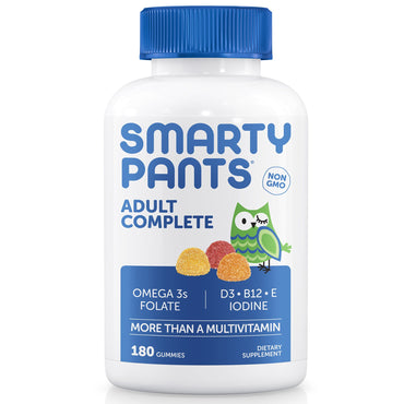SmartyPants, Adult Complete, 180 Gummies