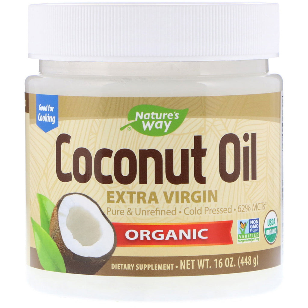 Nature's Way,  Coconut Oil, Extra Virgin, 16 oz (448 g)