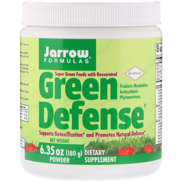 Jarrow Formulas, Polvo de defensa verde, 6,35 oz (180 g)