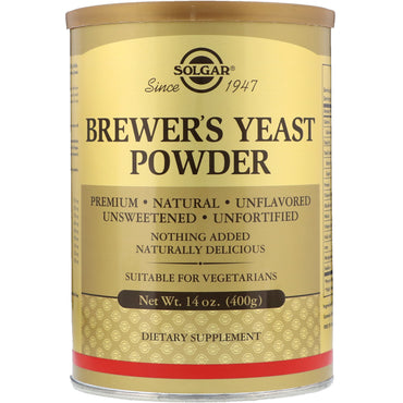 Solgar, Brewer's Yeast Powder, 14 oz (400 g)