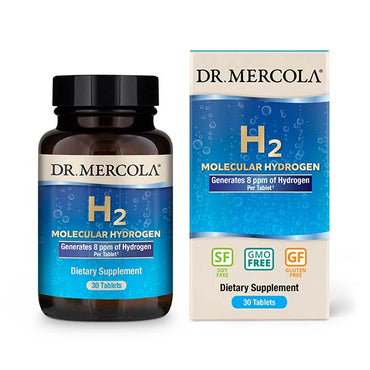 Dr. Mercola H2 Hydrogène moléculaire 90 comprimés (approvisionnement de 90 jours)