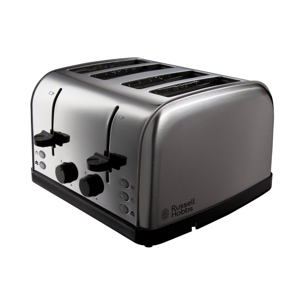 Grille-pain Russell Hobbs | futur | 4 tranches | acier inoxydable brossé