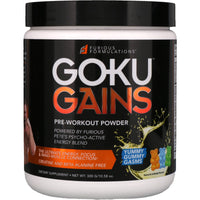 FURIOUS FORMULATIONS, Goku Gains Pre-Workout Powder, Yummy Gummy Gasms, 10.58 oz (300 g)