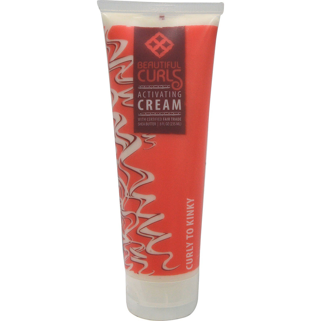 Beautiful Curls, Crème activatrice, Curly To Kinky, 8 fl oz (235 ml)