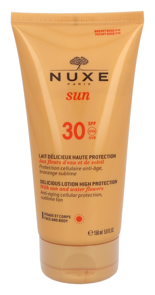 Nuxe Sun Delicious loción Alta Protección SPF30 150 ml