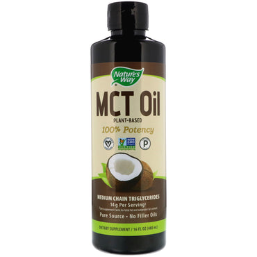 Nature's Way, MCT-olie, 16 fl oz (480 ml)