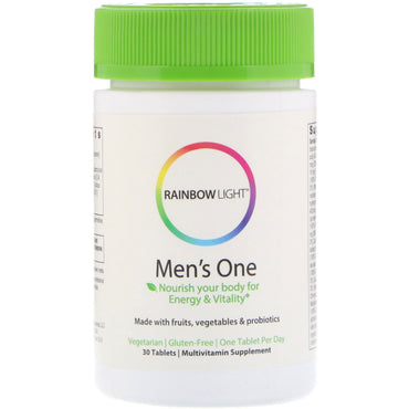Rainbow Light, Men's One, 30 tabletter