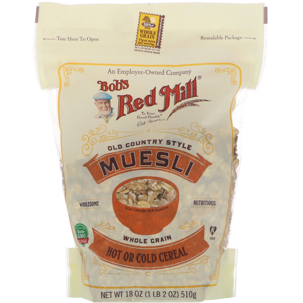 Bob's Red Mill, Old Country Style Muesli, 18 oz (510 g)