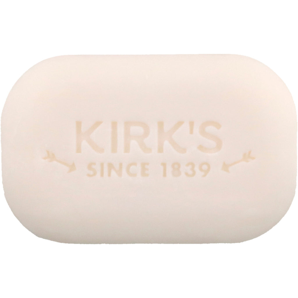 Kirk's, 100% Premium Coconut Oil Gentle Castile Soap, Original Fresh Scent, 4 oz (113 g)