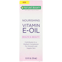 Nature's Bounty, Optimal Solutions, Nourishing Vitamin E Oil, 2.5 fl oz (75 ml)