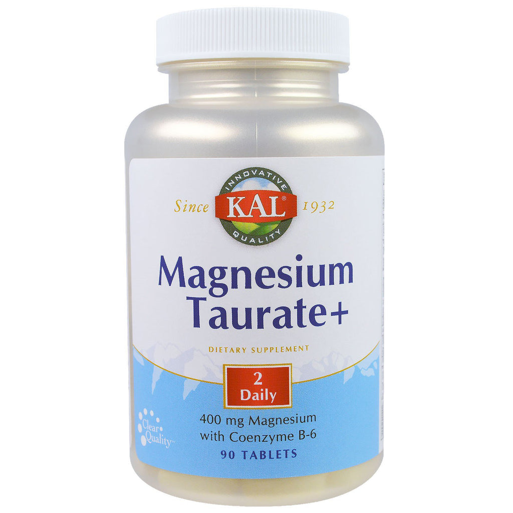 KAL, Taurat de magneziu+, 400 mg, 90 comprimate