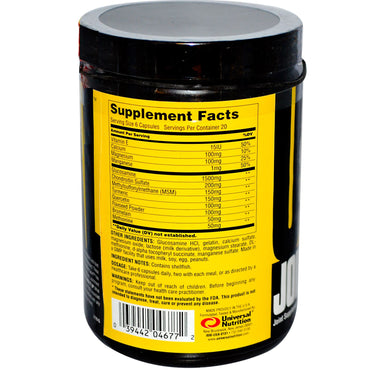 Universal Nutrition, Jointment Sport, Athlete-Tested Joint Formula, 120 Capsules