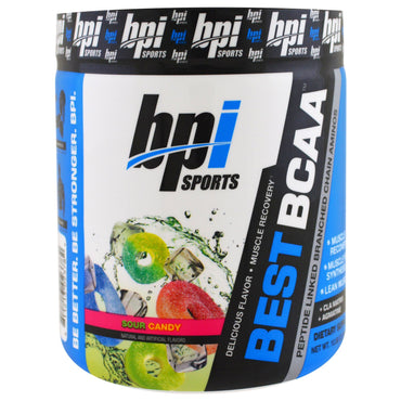 BPI Sports, Bestes BCAA, Sauerbonbon, 10,58 oz (300 g)