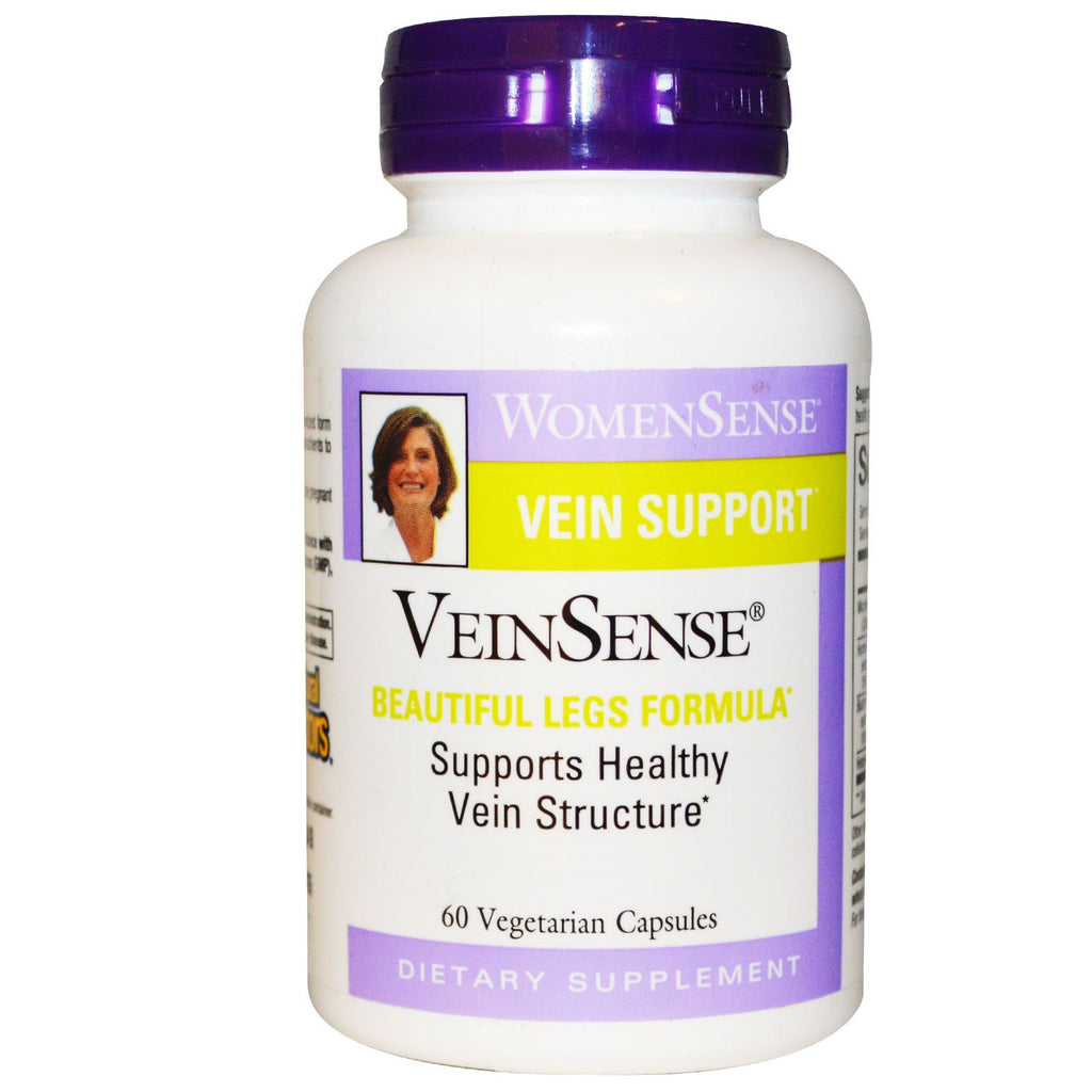 Natural Factors, WomenSense,VeinSense, soporte para las venas, 60 cápsulas vegetales