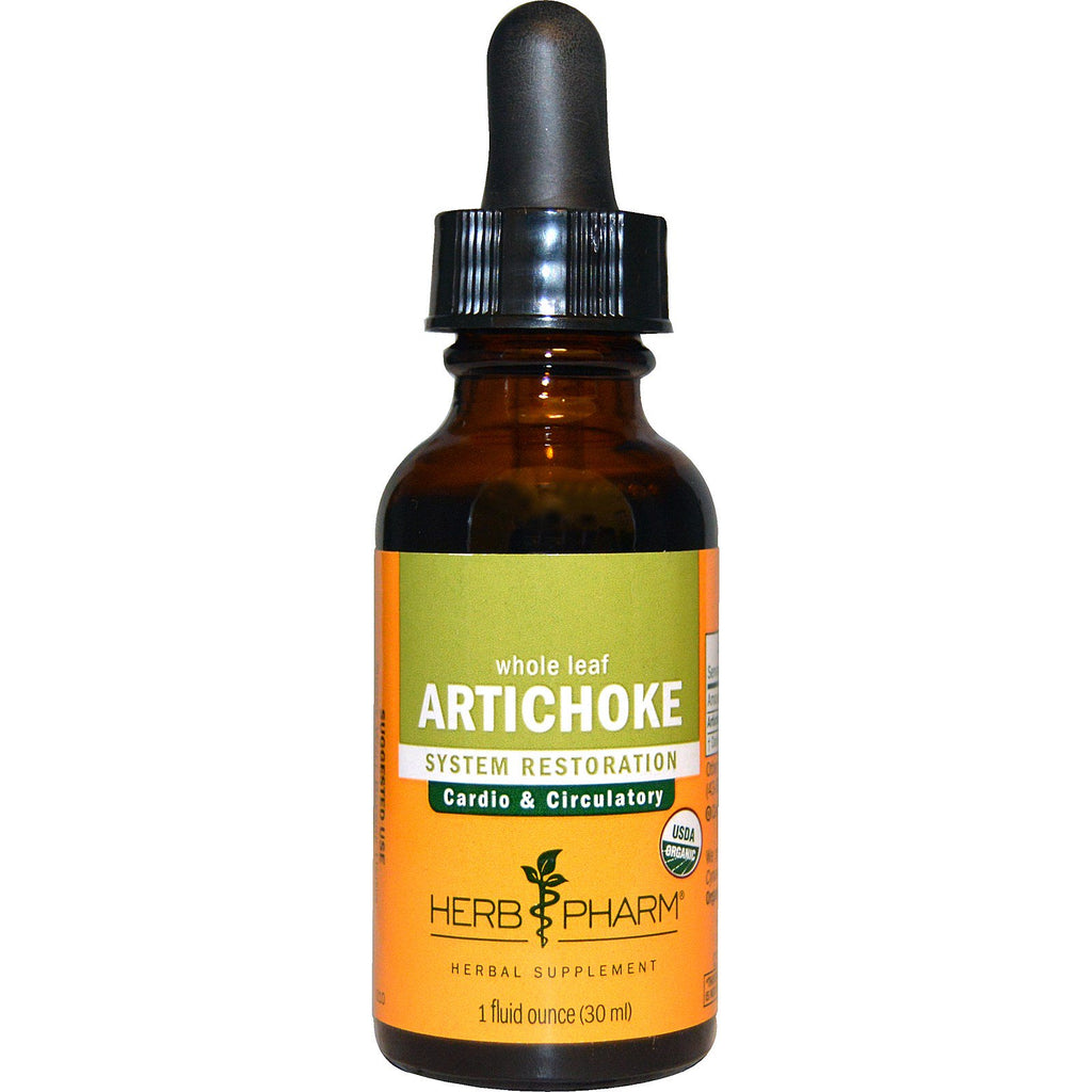 Herb Pharm, alcachofa, hoja entera, 1 fl oz (30 ml)