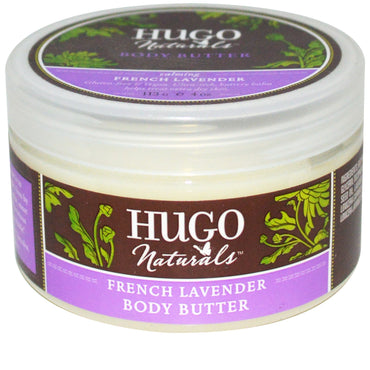 Hugo Naturals, Body Butter, French Lavender, 4 oz (113 g)