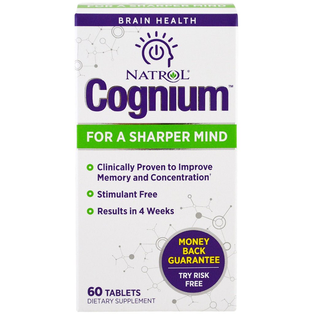 Natrol, Cognium, 60 tabletas