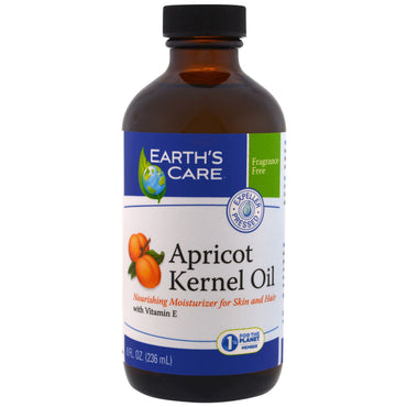 Earth's Care, Apricot Kernel Oil, 8 fl oz (236 ml)