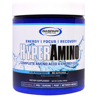 Gaspari Nutrition, HyperAmino, Blue Raspberry, 10.58 oz (300 g)