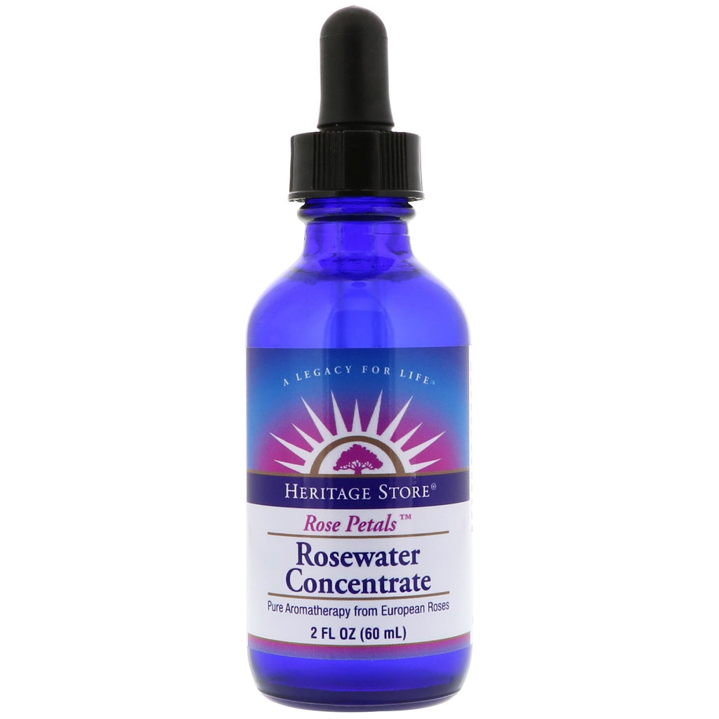 Heritage Store, Rosewater Concentrate, 2 fl oz (60 ml)