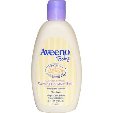 Aveeno Baby Calming Comfort Bath Lavendel & Vanille 8 fl oz (236 ml)