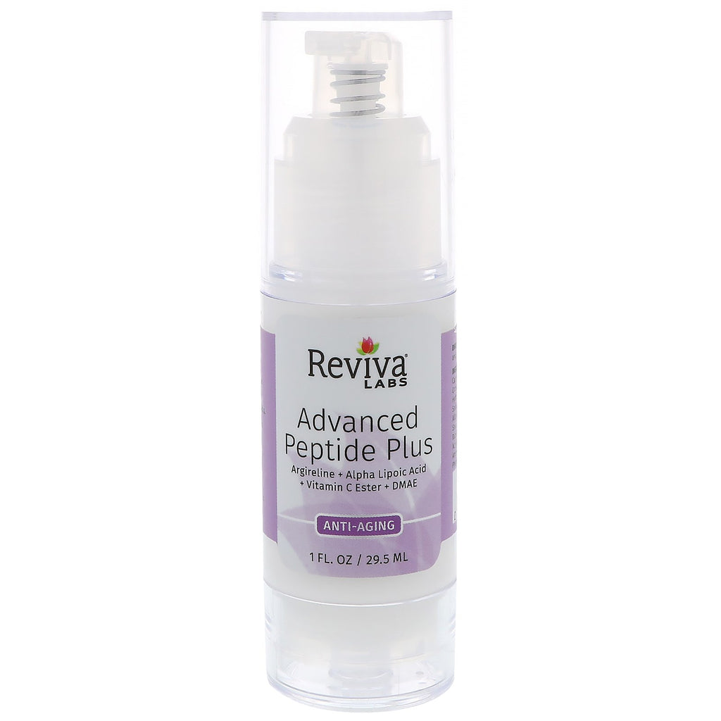 Reviva Labs, Advanced Peptide Plus, אנטי אייג'ינג, 1 fl oz (29.5 מ"ל)