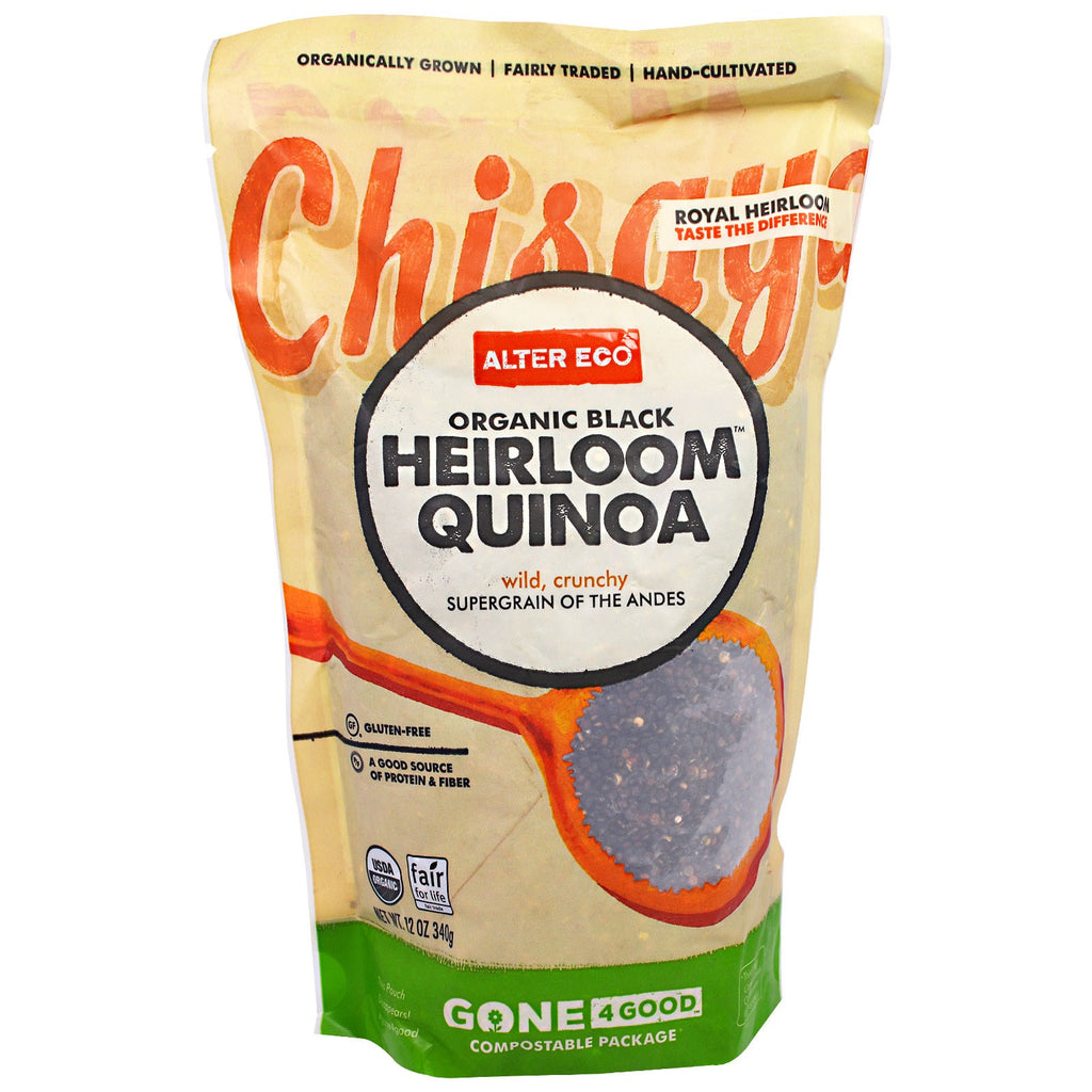 Alter Eco, Quinoa Black Heirloom, 340 g (12 oz)