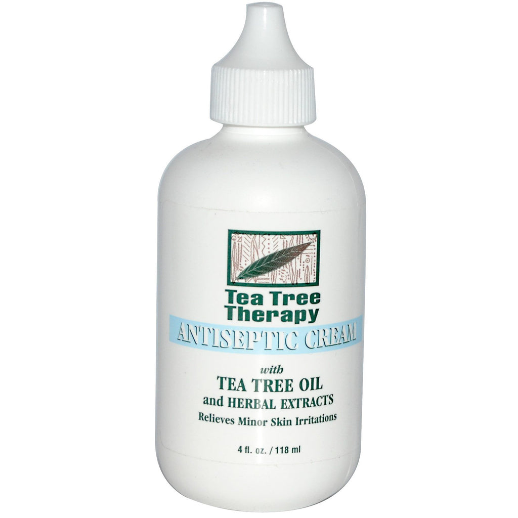Tea Tree Therapy, krem ​​antyseptyczny, z olejkiem z drzewa herbacianego i ekstraktami ziołowymi, 118 ml