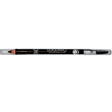 Logona Naturkosmetik, Eyebrow Pencil, Brunette 02, 0.037 oz (1.05 g)