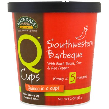 Now Foods, Ellyndale Naturals, Quinoa Cups, Southwestern Barbeque, 2 oz (57 g)