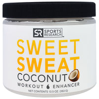 Sports Research, Sweet Sweat Workout Enhancer, Coconut , 13.5 oz (383 g)