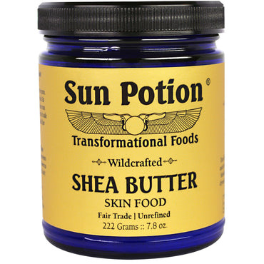 Sun Potion, Shea Butter Wildcrafted in Ghana, 7.8 oz (222 g)
