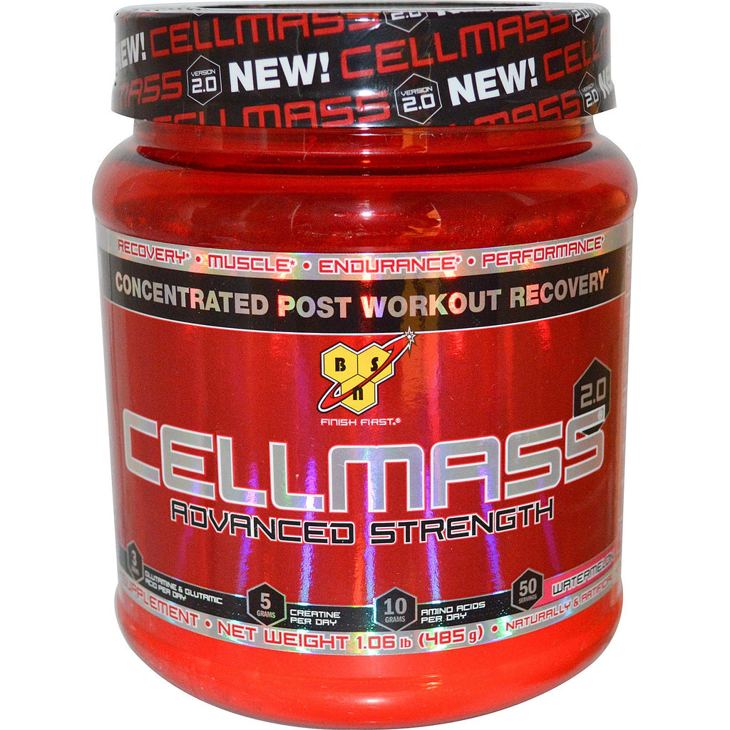 BSN, Cellmass 2.0, Concentrated Post Workout Recovery, Watermelon, 1.06 lbs (485 g)