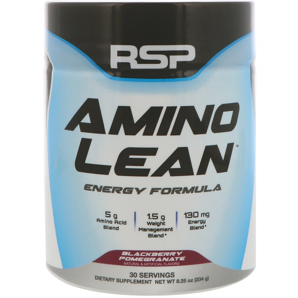 RSP Nutrition, Amino Lean Energy Formula, Blackberry Granateple, 8,25 oz (234 g)