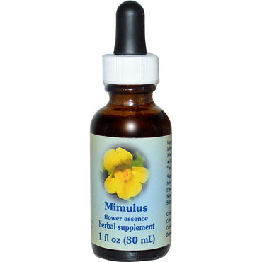 Flower Essence Services, Mimulus, Blütenessenz, 1 fl oz (30 ml)